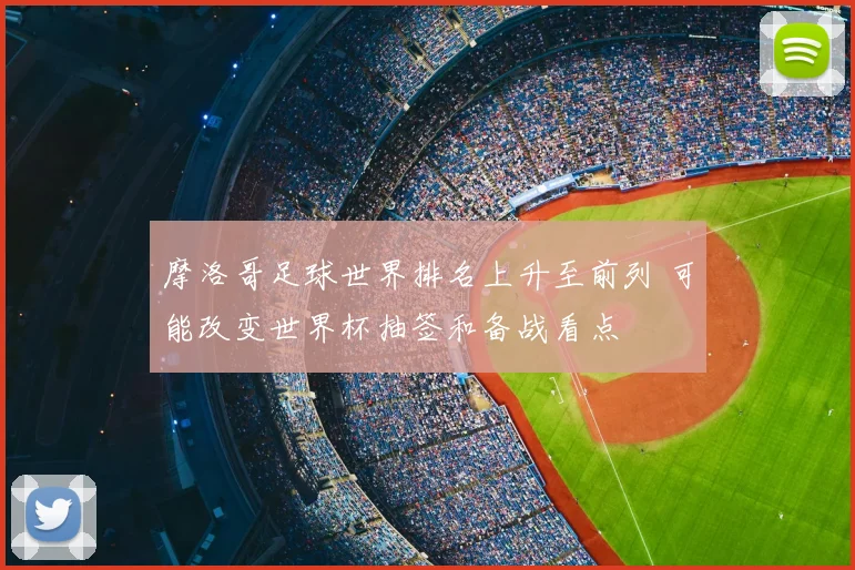 摩洛哥足球世界排名上升至前列 可能改变世界杯抽签和备战看点
